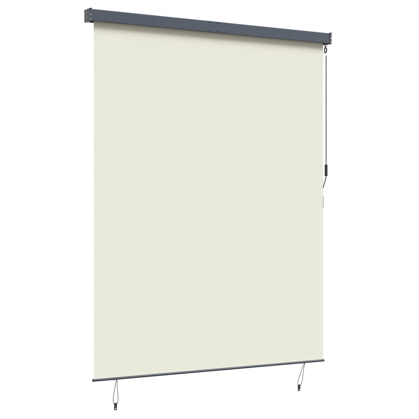 vidaXL Ρόλερ (στόρι) Κρεμ 220 x 250 cm Ύφασμα και Αλουμίνιο