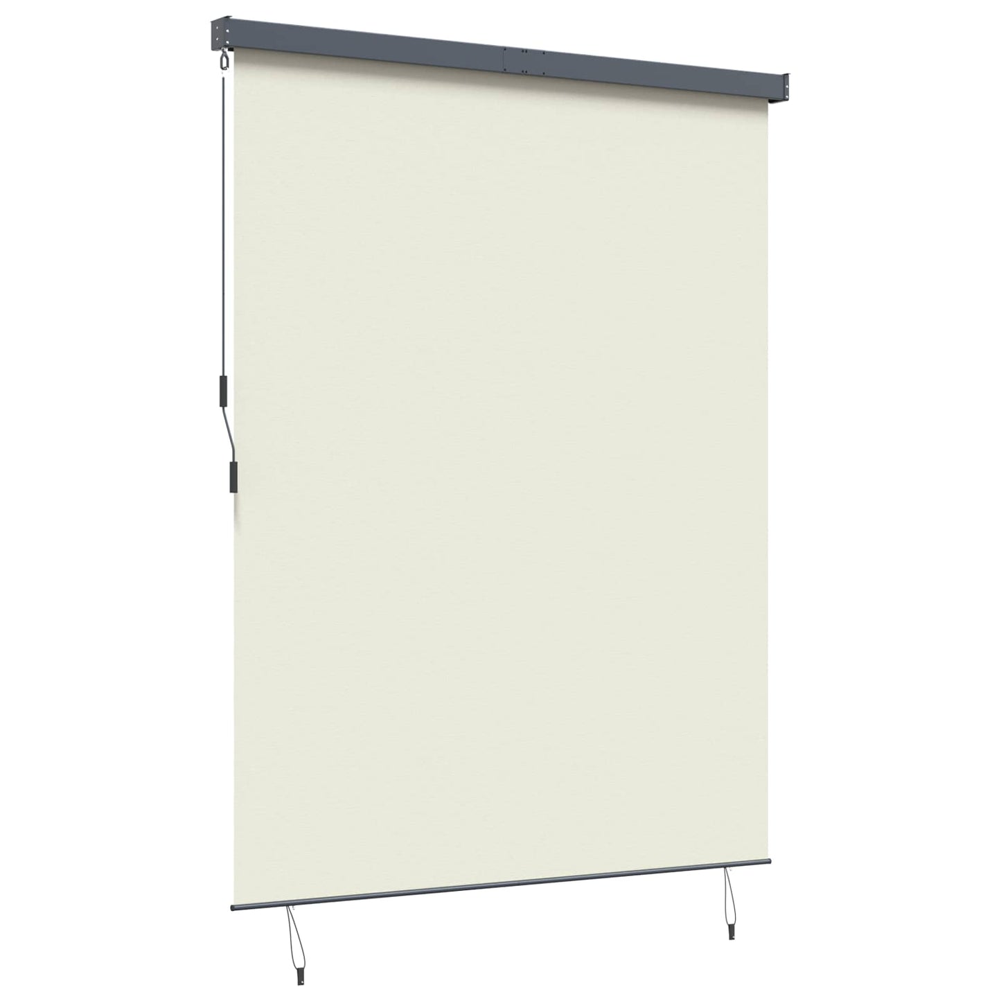 vidaXL Ρόλερ (στόρι) Κρεμ 220 x 250 cm Ύφασμα και Αλουμίνιο