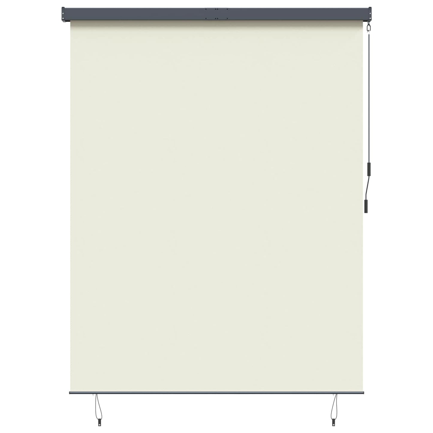 vidaXL Ρόλερ (στόρι) Κρεμ 220 x 250 cm Ύφασμα και Αλουμίνιο