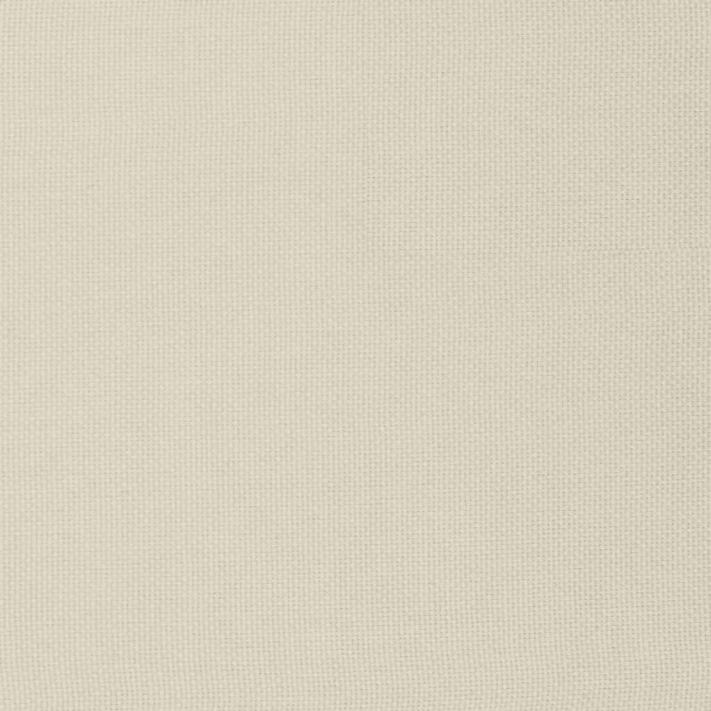 vidaXL Πολυθρόνα Relax Κρεμ Υφασμάτινη