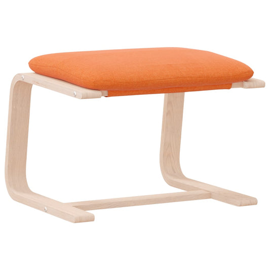 vidaXL Υποπόδιο Σκούρο Κίτρινο 51 x 41 x 40 εκ. Υφασμάτινο