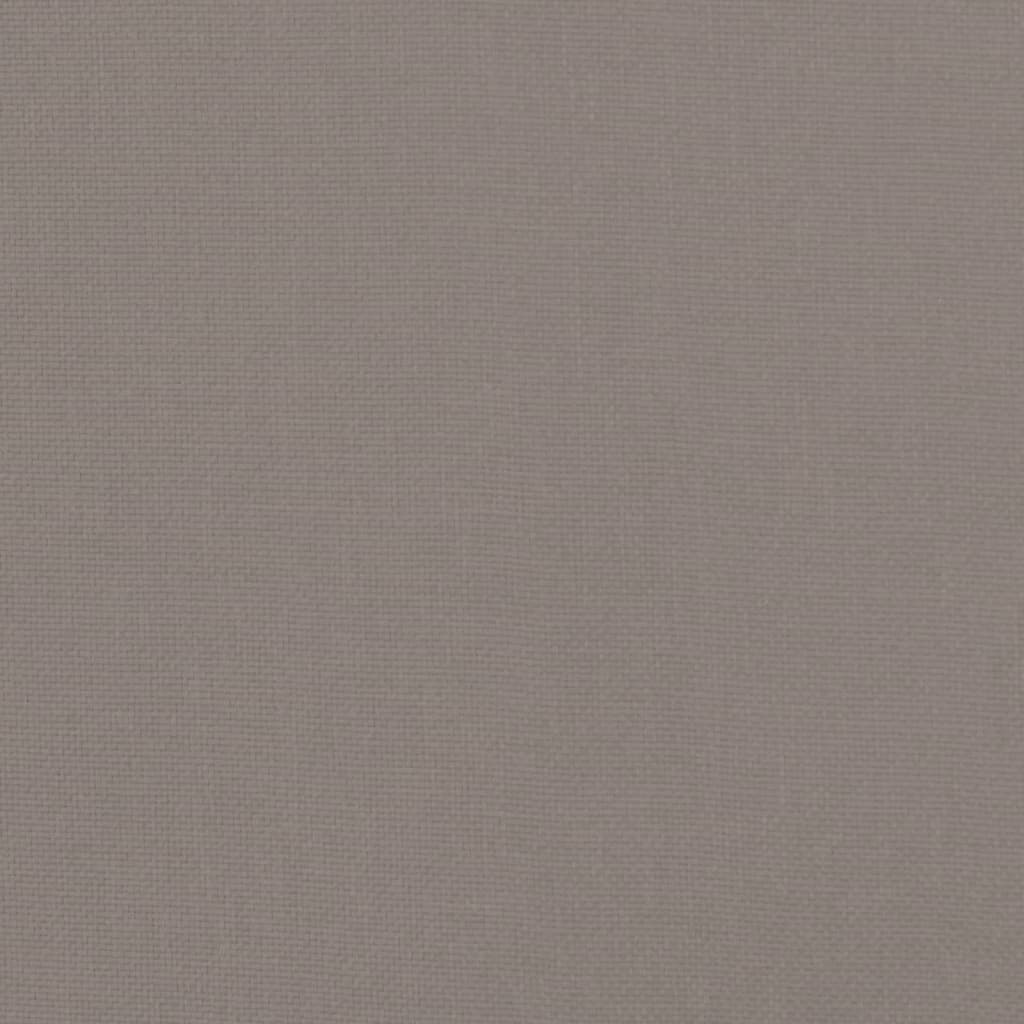 vidaXL Κουνιστή Πολυθρόνα Taupe Υφασμάτινη