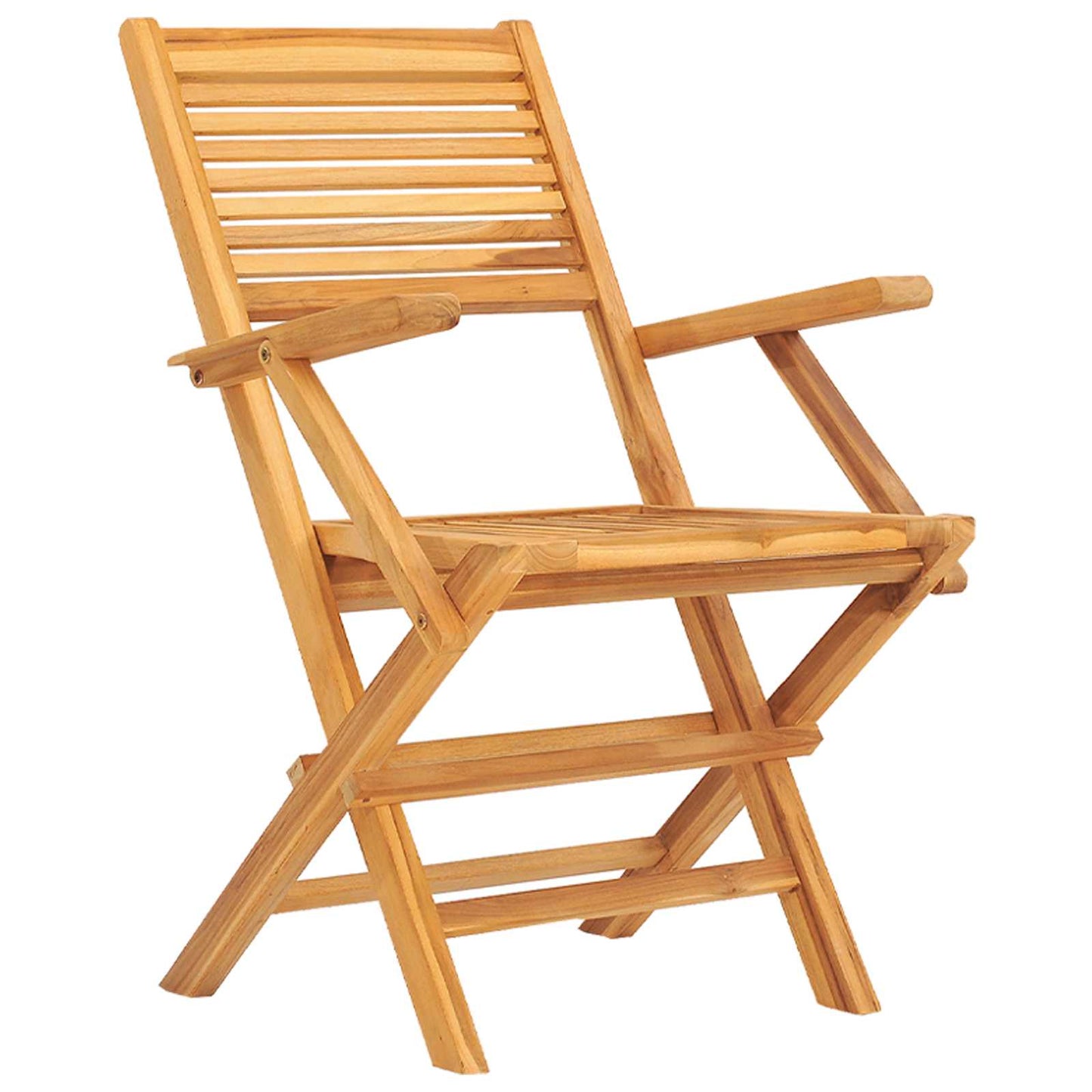 vidaXL Πτυσσόμενες Καρέκλες 8 τεμ. 55x62x90 εκ. Μασίφ Ξύλο Teak