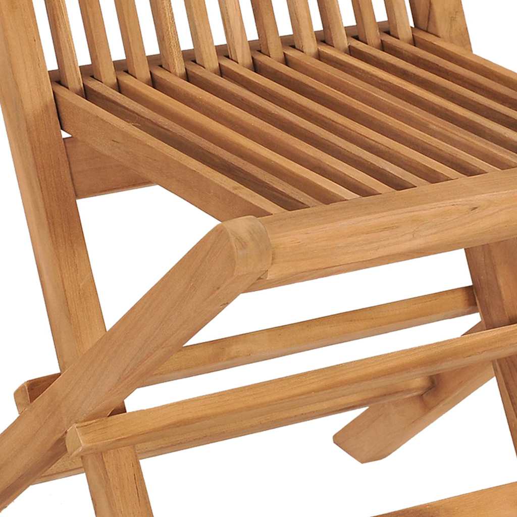 vidaXL Σέτ φαγητού για κήπο 7 pcs Καφέ 140 x 80 x 75 cm