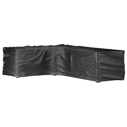 vidaXL Καλύμματα Επίπλων Σχήμα Γ με 16 Κρίκους 2 τεμ. 210x260x80 εκ.