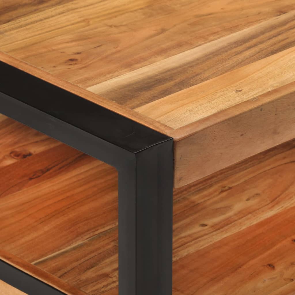 vidaXL Τραπεζάκι Σαλονιού 120 x 55 x 40 εκ. από Μασίφ Ξύλο Ακακίας