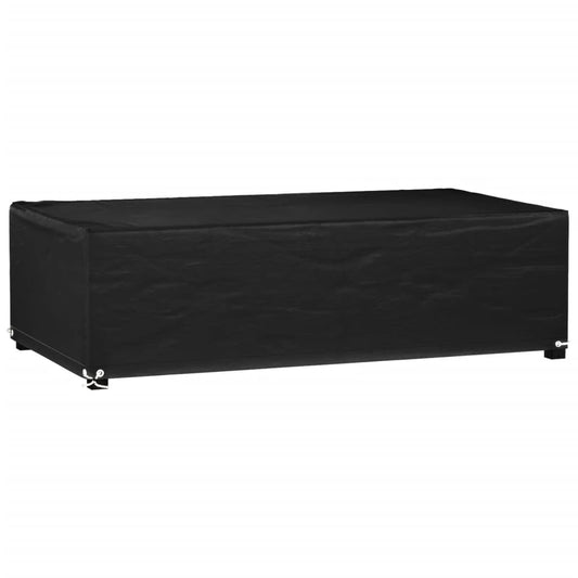 vidaXL Κάλυμμα Επίπλων Κήπου Ορθογώνιο με 8 Κρίκους 125 x 70 x 35 εκ.