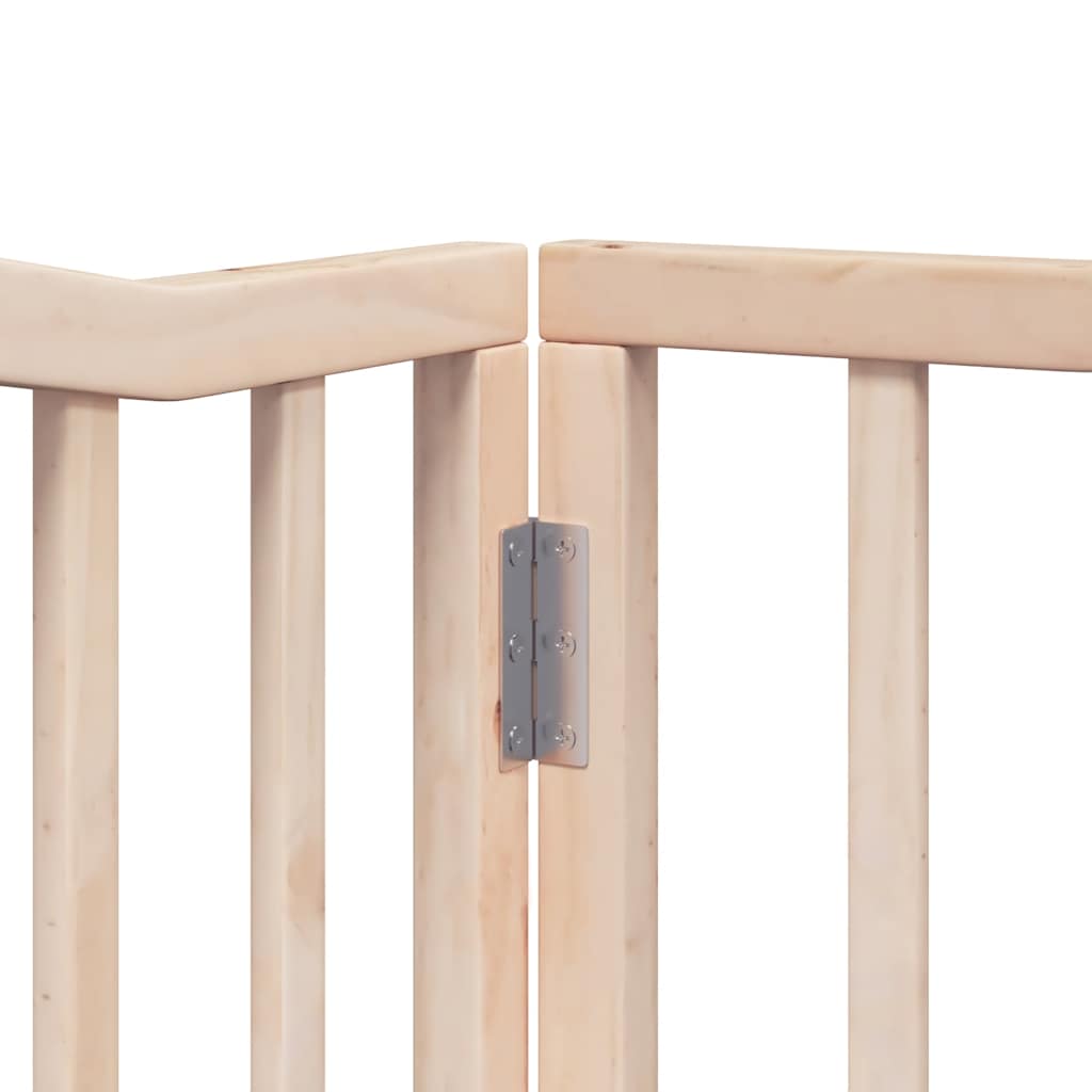 vidaXL Διαχωριστικό Σκύλων/Πόρτα Πτυσσόμενο 10 Πάνελ 800εκ Ξύλο Λεύκας