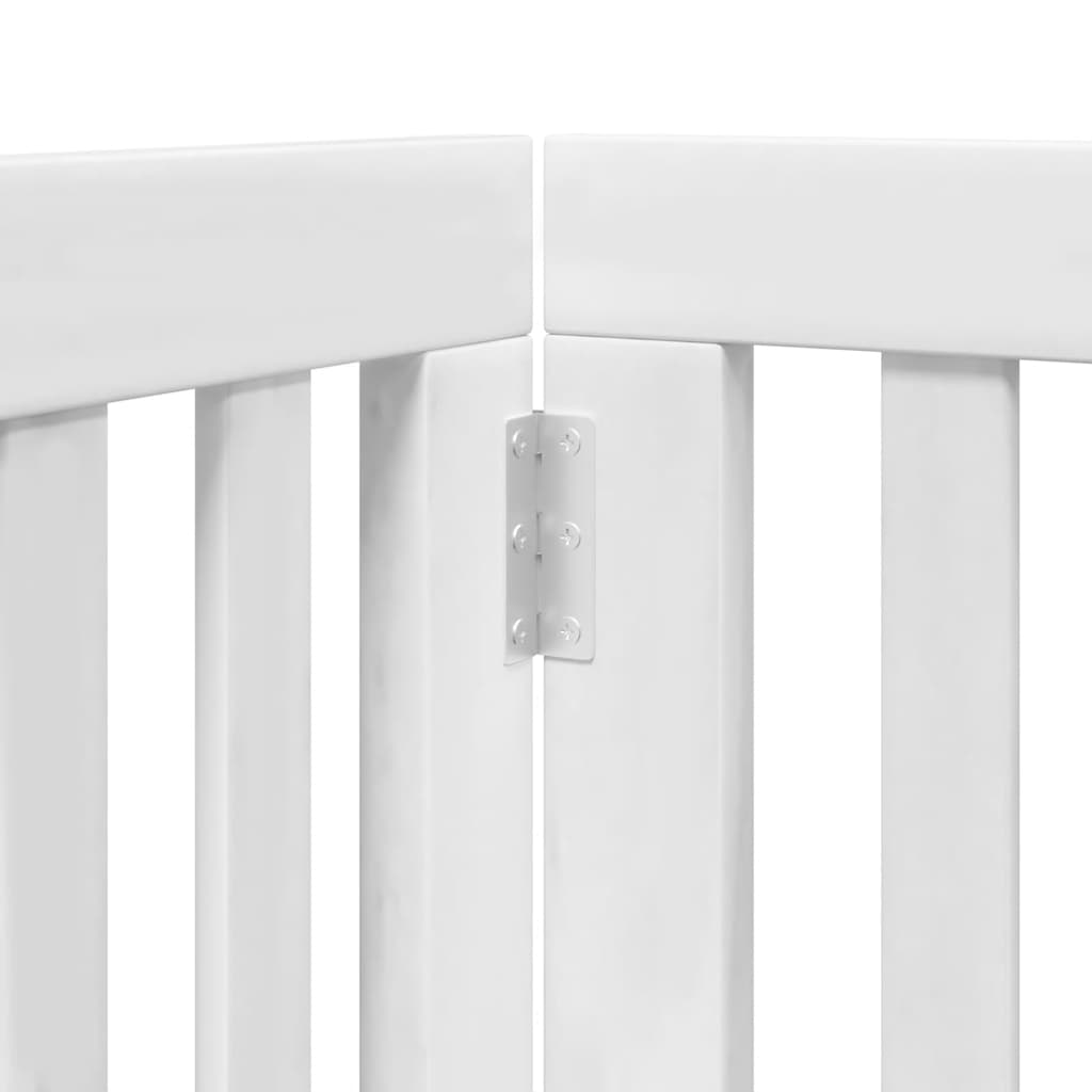 vidaXL Διαχωριστικό Σκύλων/Πόρτα Πτυσσόμενο 12 Πάνελ 600εκ Ξύλο Λεύκας