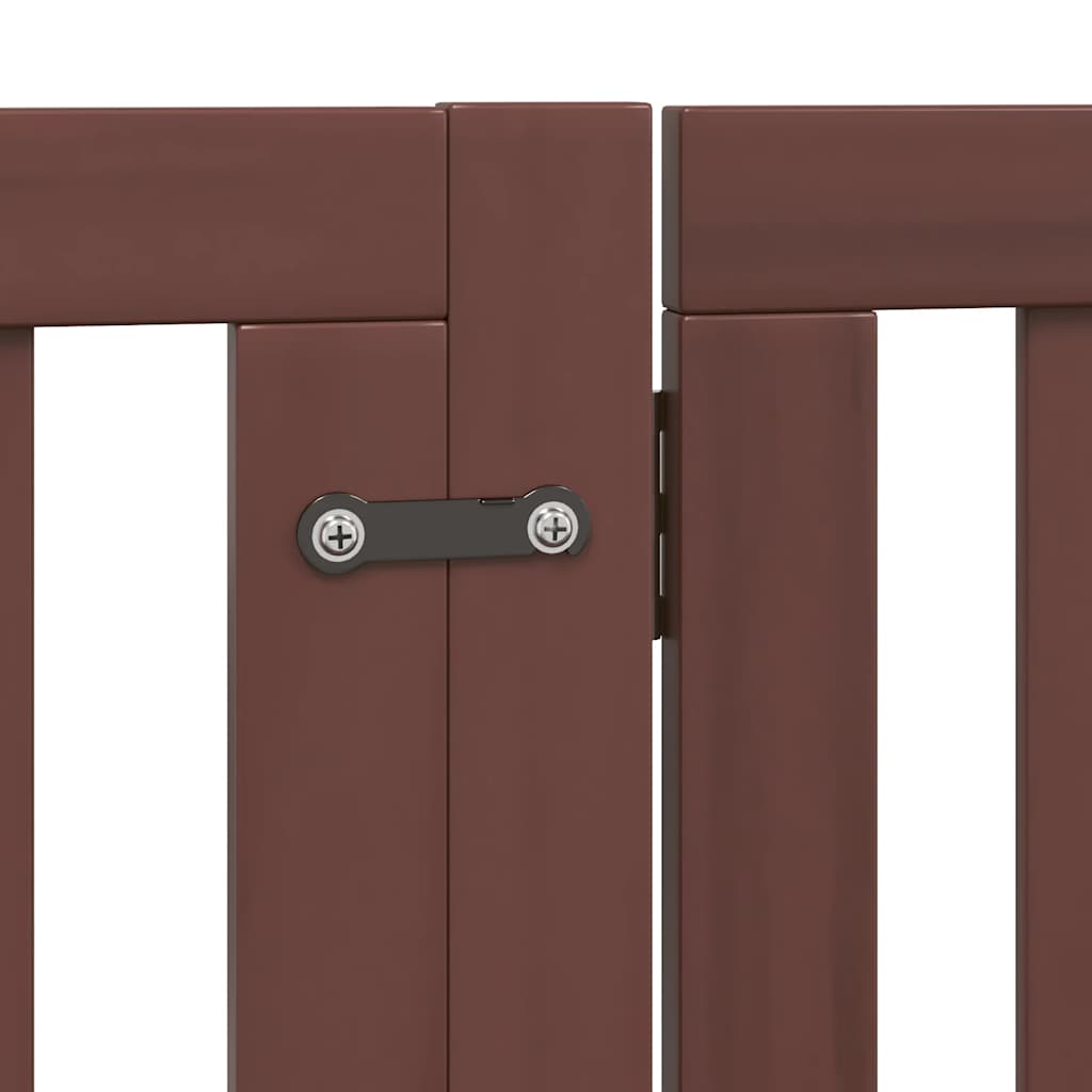 vidaXL Διαχωριστικό Σκύλων/Πόρτα Πτυσσόμενο 10 Πάνελ 800εκ Ξύλο Λεύκας