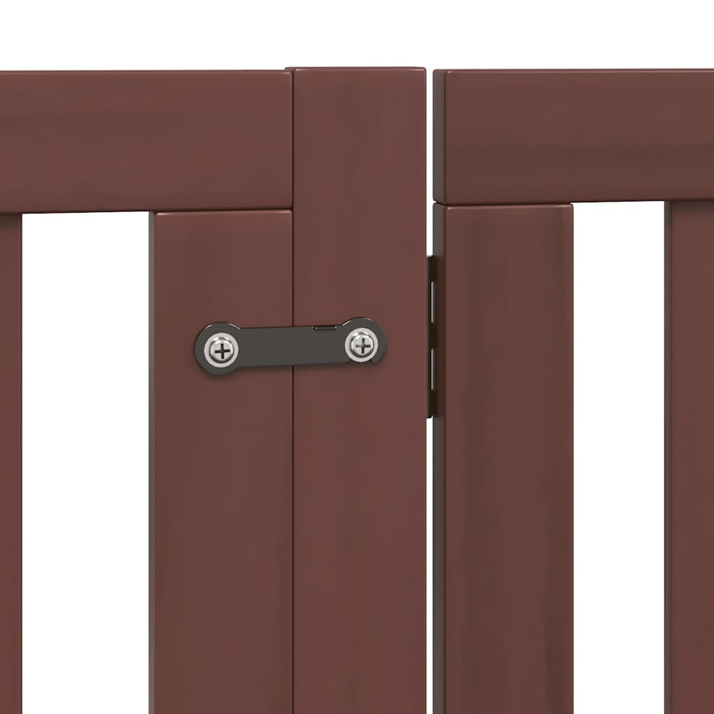 vidaXL Διαχωριστικό Σκύλων/Πόρτα Πτυσσόμενο 12 Πάνελ 960εκ Ξύλο Λεύκας