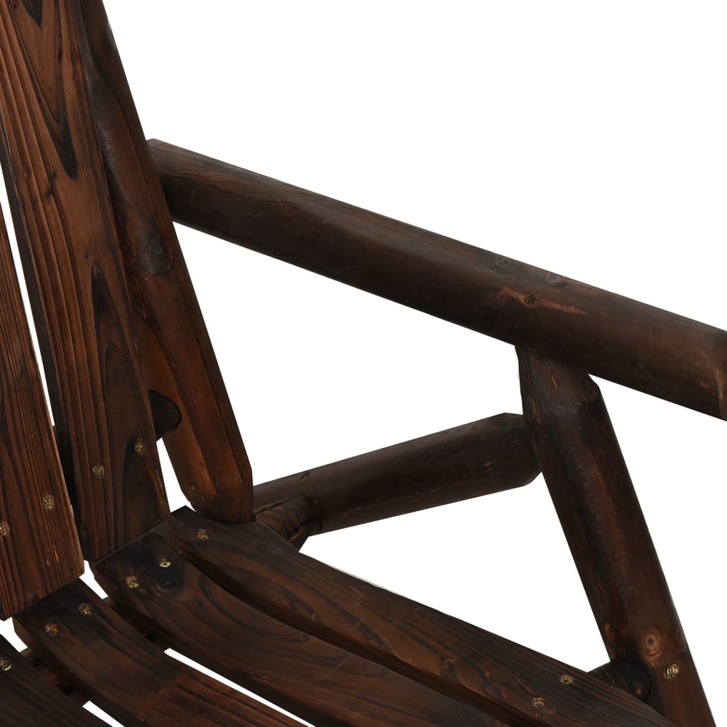 vidaXL Παγκάκι Κήπου Διθέσιο 119 x 85 x 98 εκ. Μασίφ Ξύλο Ερυθρελάτης