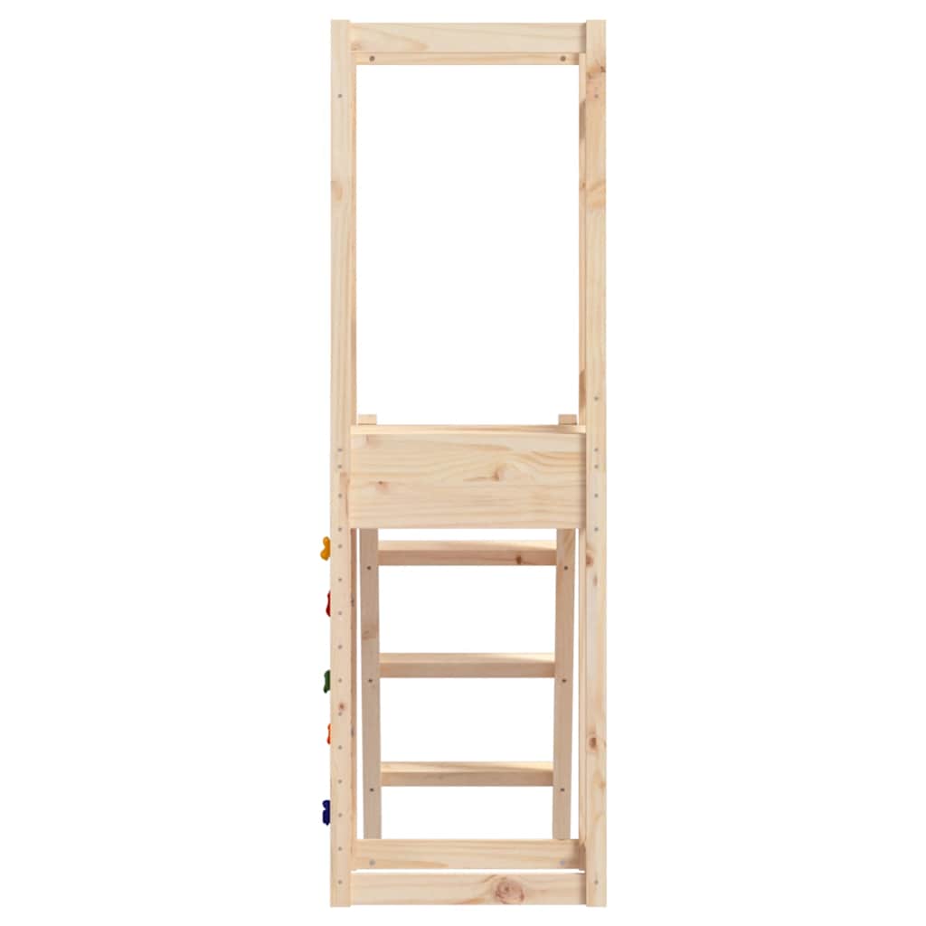 vidaXL Παιδική Χαρά Εξωτερικού Χώρου 53x46,5x169 εκ. Μασίφ Ξύλο Πεύκου