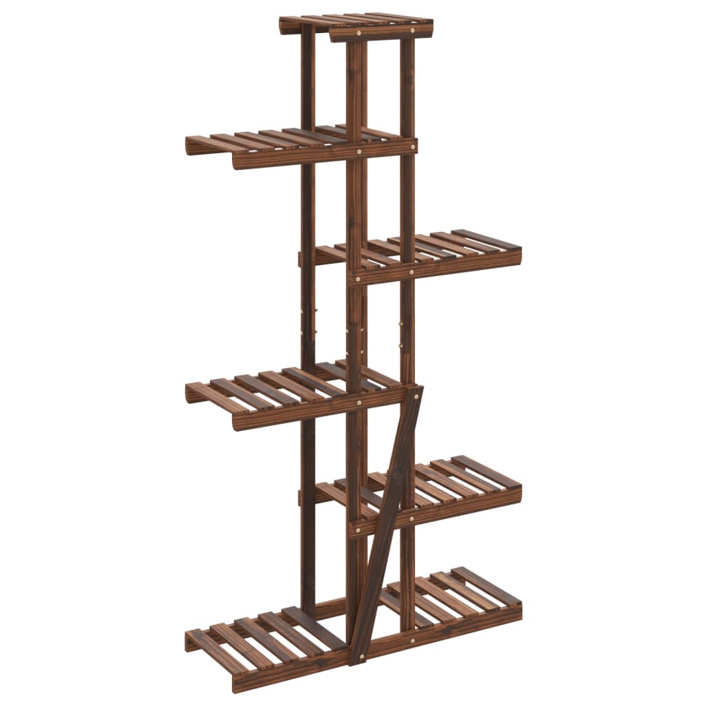 vidaXL Βάση Λουλουδιών 75x25x140,5 εκ. από Μασίφ Ξύλο Ελάτης