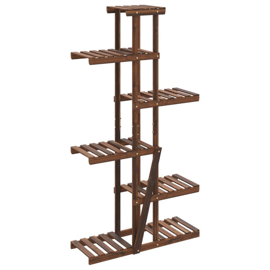 vidaXL Βάση Λουλουδιών 75x25x140,5 εκ. από Μασίφ Ξύλο Ελάτης