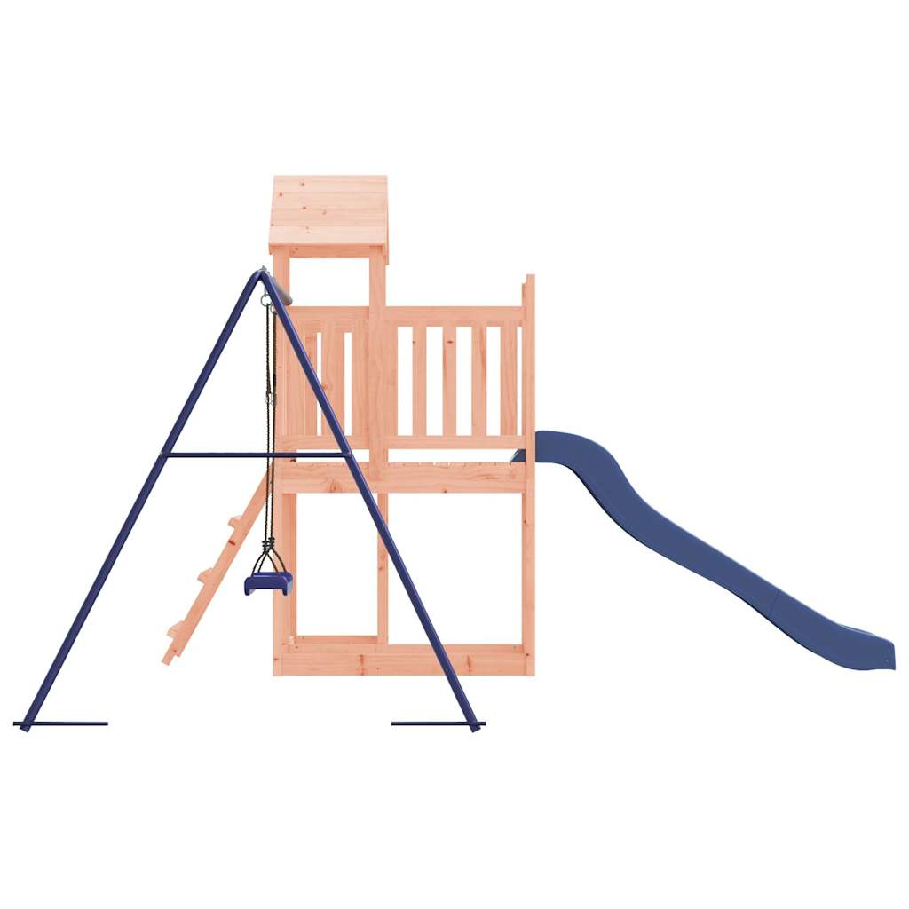 vidaXL Παιδική Χαρά Εξωτερικού Χώρου από Μασίφ Ξύλο Ψευδοτσούγκας