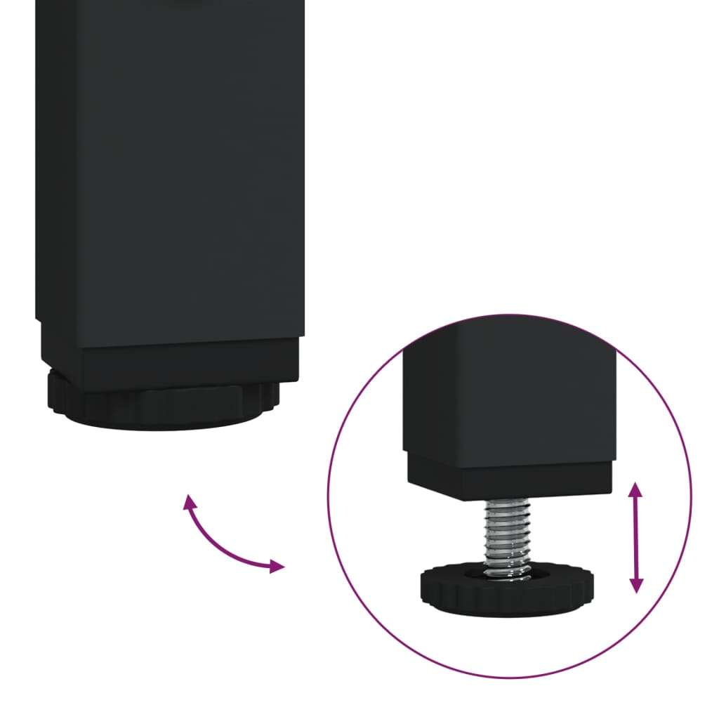 vidaXL Έπιπλο Τηλεόρασης Καπνιστή Δρυς 100x40x45 εκ. Επεξ. Ξύλο