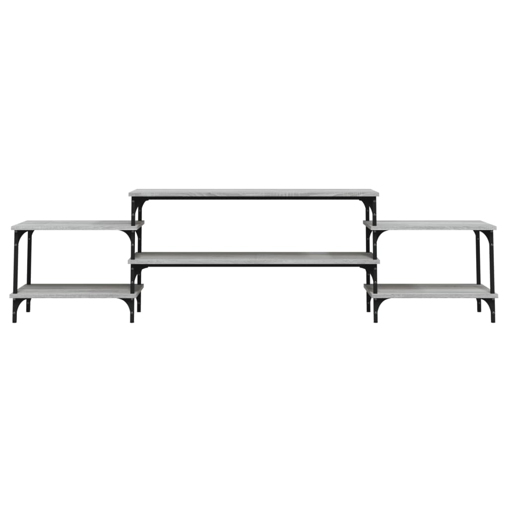 vidaXL Έπιπλο Τηλεόρασης Γκρι Sonoma 197x35x52 εκ. Επεξεργασμένο Ξύλο