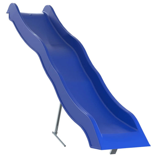 vidaXL Τσουλήθρα Μπλε 210 x 40 εκ. από Πολυπροπυλένιο