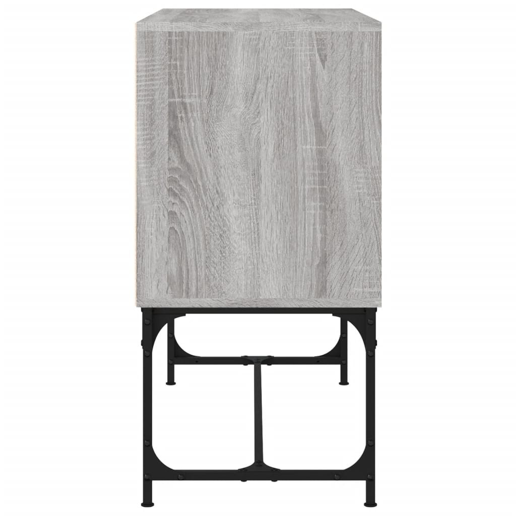 vidaXL Ντουλάπι Γκρι Sonoma 100x40x79,5 εκ. από Επεξεργασμένο Ξύλο