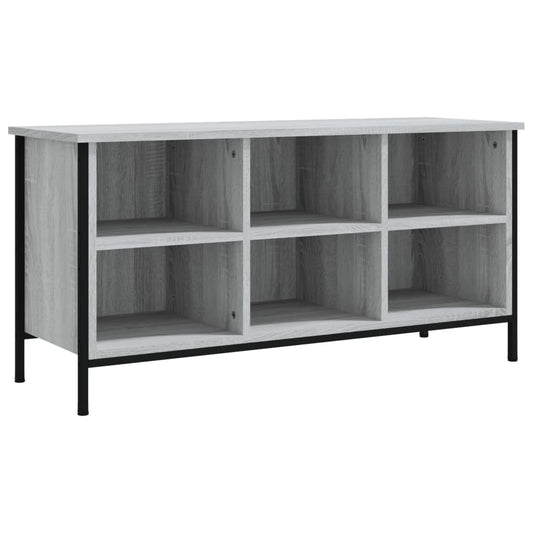 vidaXL Παπουτσοθήκη Γκρι Sonoma 100x35x50 εκ. από Επεξεργασμένο Ξύλο