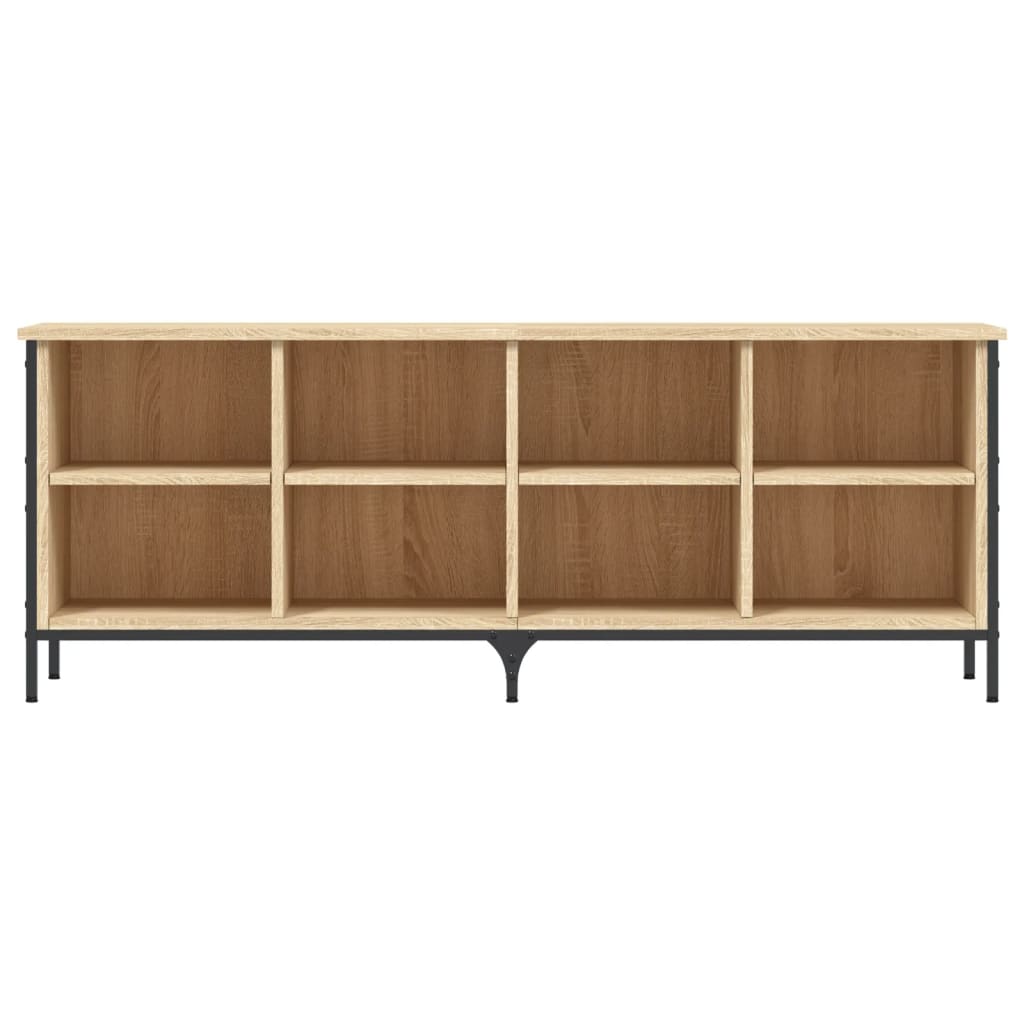 vidaXL Παπουτσοθήκη Sonoma Δρυς 131 x 35 x 50 εκ. από Επεξεργ. Ξύλο