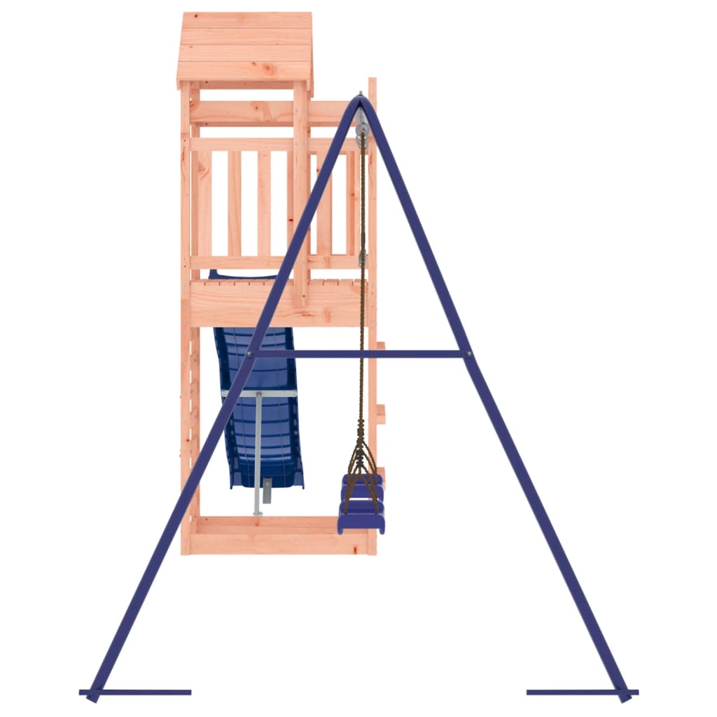 vidaXL Παιδική Χαρά Εξωτερικού Χώρου από Μασίφ Ξύλο Ψευδοτσούγκας