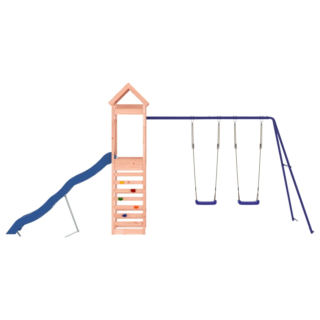 vidaXL Παιδική Χαρά Εξωτερικού Χώρου από Μασίφ Ξύλο Ψευδοτσούγκας