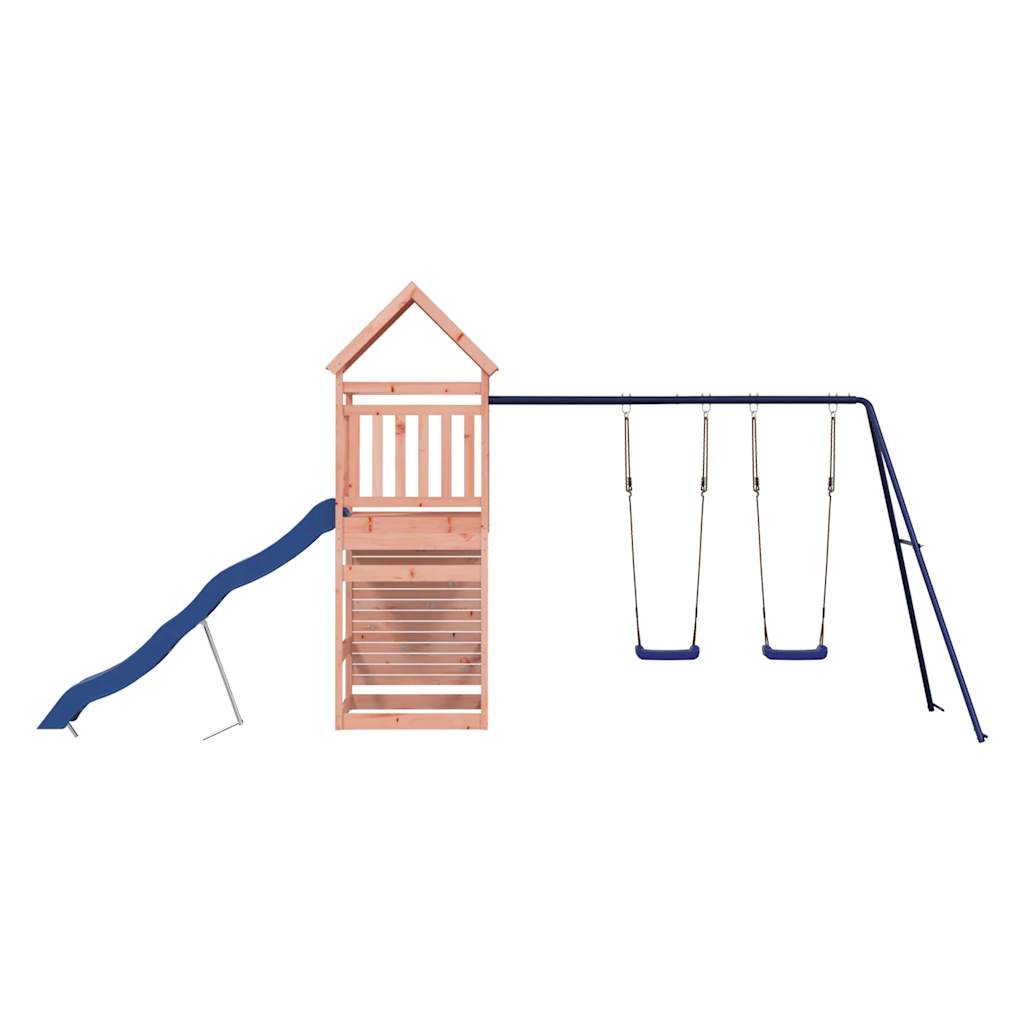 vidaXL Παιδική Χαρά Εξωτερικού Χώρου από Μασίφ Ξύλο Ψευδοτσούγκας