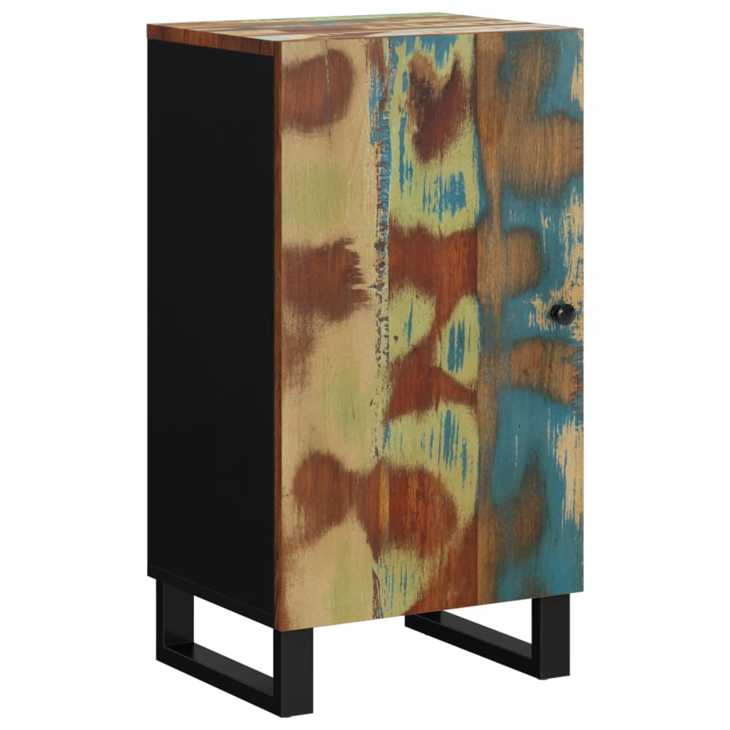 vidaXL Ντουλάπι με Πόρτα 40 x 31 x 75 εκ. από Μασίφ Ανακυκλωμένο Ξύλο