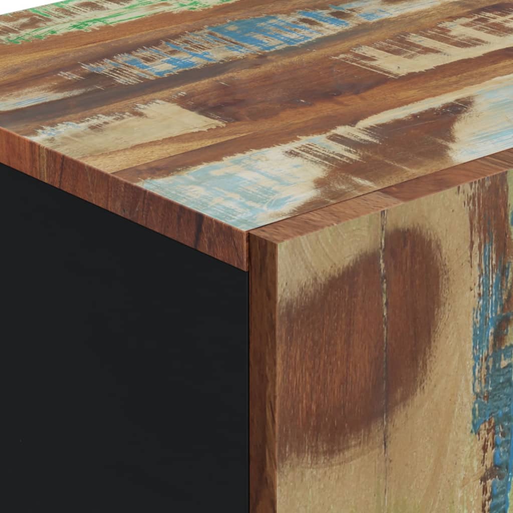 vidaXL Ντουλάπι με Πόρτα 40 x 31 x 75 εκ. από Μασίφ Ανακυκλωμένο Ξύλο