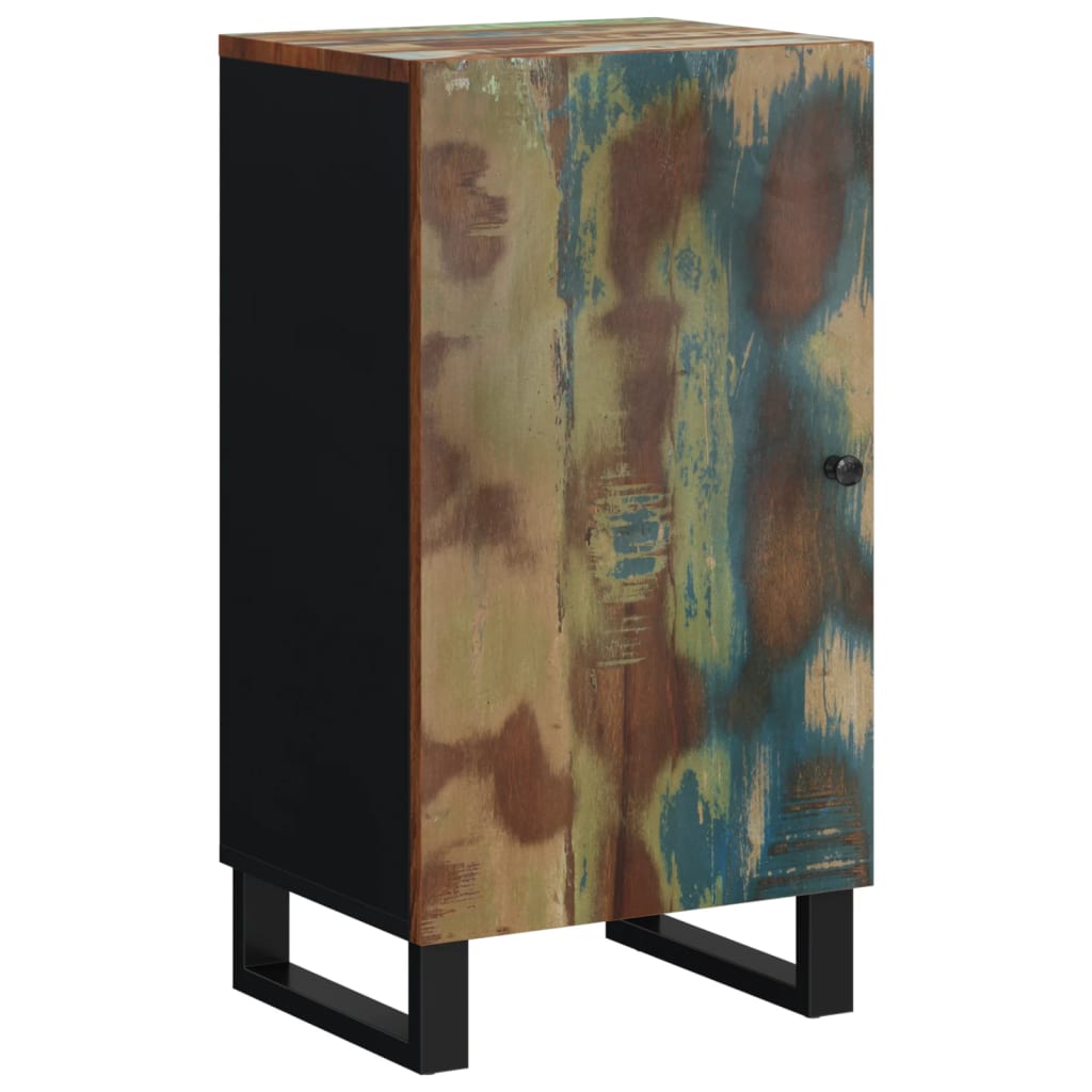 vidaXL Ντουλάπι με Πόρτα 40 x 31 x 75 εκ. από Μασίφ Ανακυκλωμένο Ξύλο