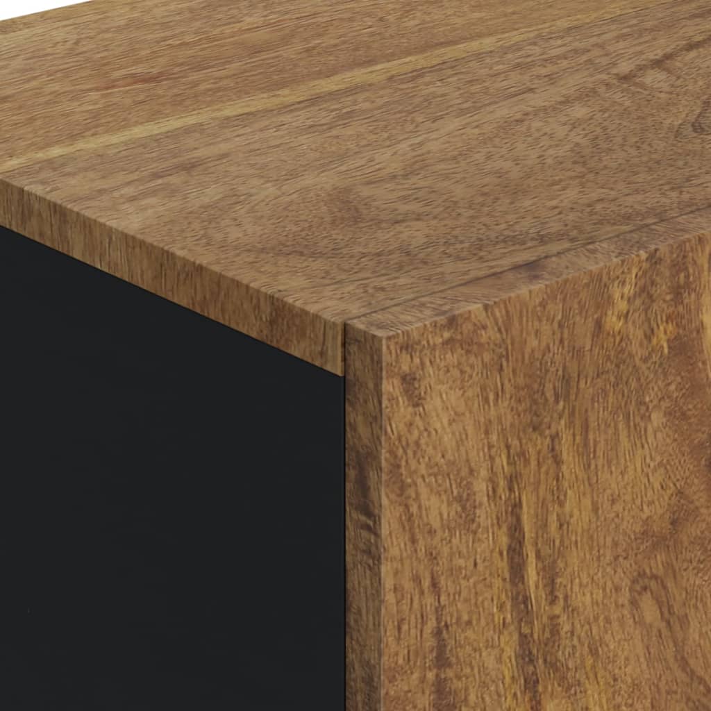 vidaXL Ντουλάπι με Πόρτα 40 x 31 x 75 εκ. από Μασίφ Ξύλο Μάνγκο