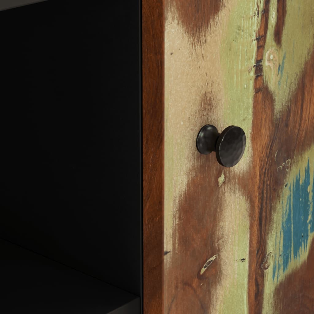 vidaXL Ντουλάπι με 2 Πόρτες 90x30x75 εκ. από Μασίφ Ανακυκλωμένο Ξύλο