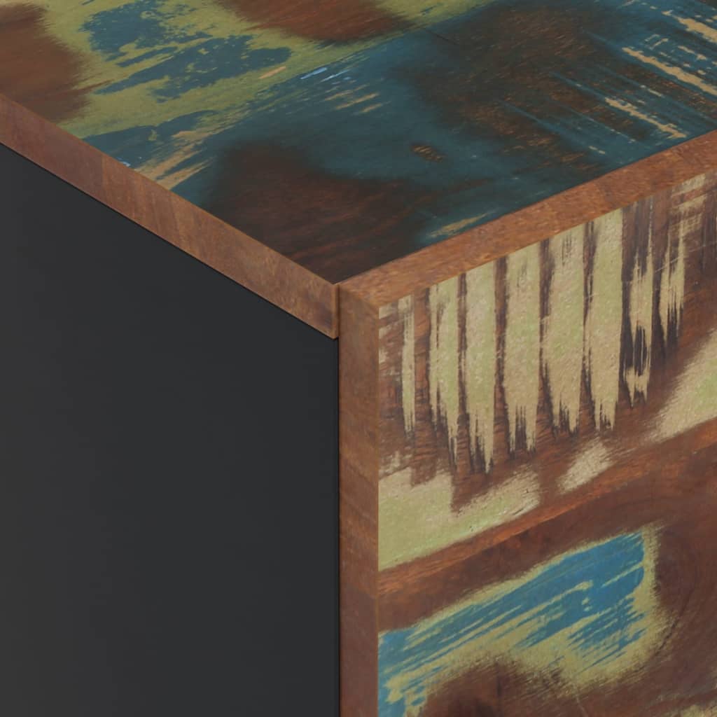 vidaXL Ντουλάπι Ψηλό με 3 Πόρτες 40x33x110 εκ. Ανακυκλ. Ξύλο / Σίδερο