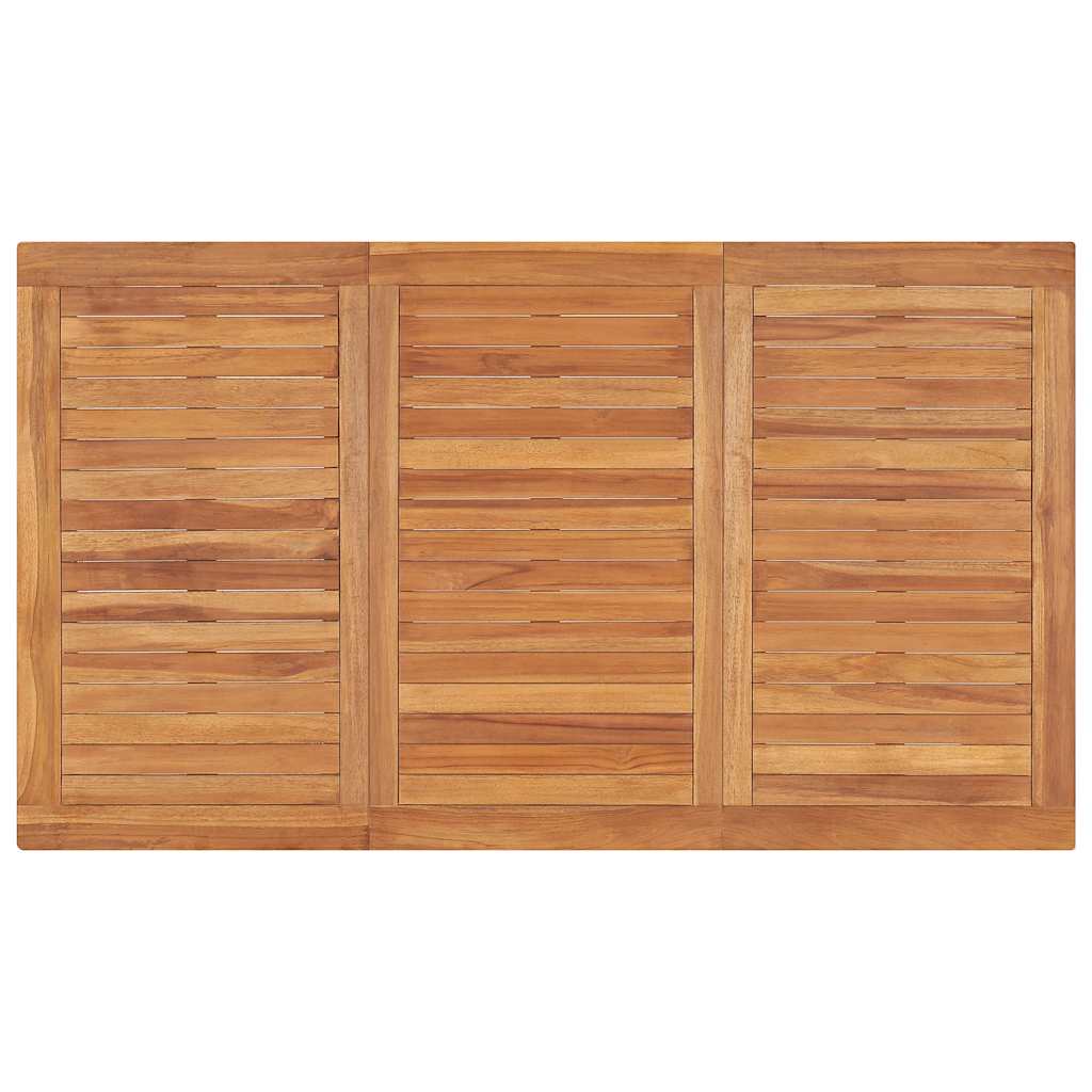 vidaXL Σετ Τραπεζαρίας Κήπου 4 Τεμαχίων από Μασίφ Ξύλο Teak