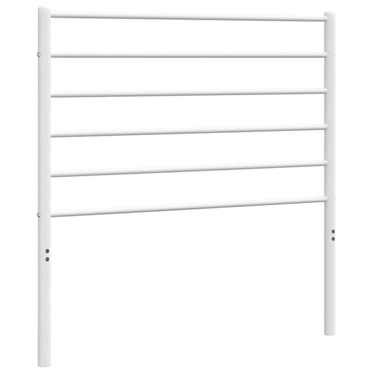 vidaXL Κεφαλάρι Λευκό 100 εκ. Μεταλλικό