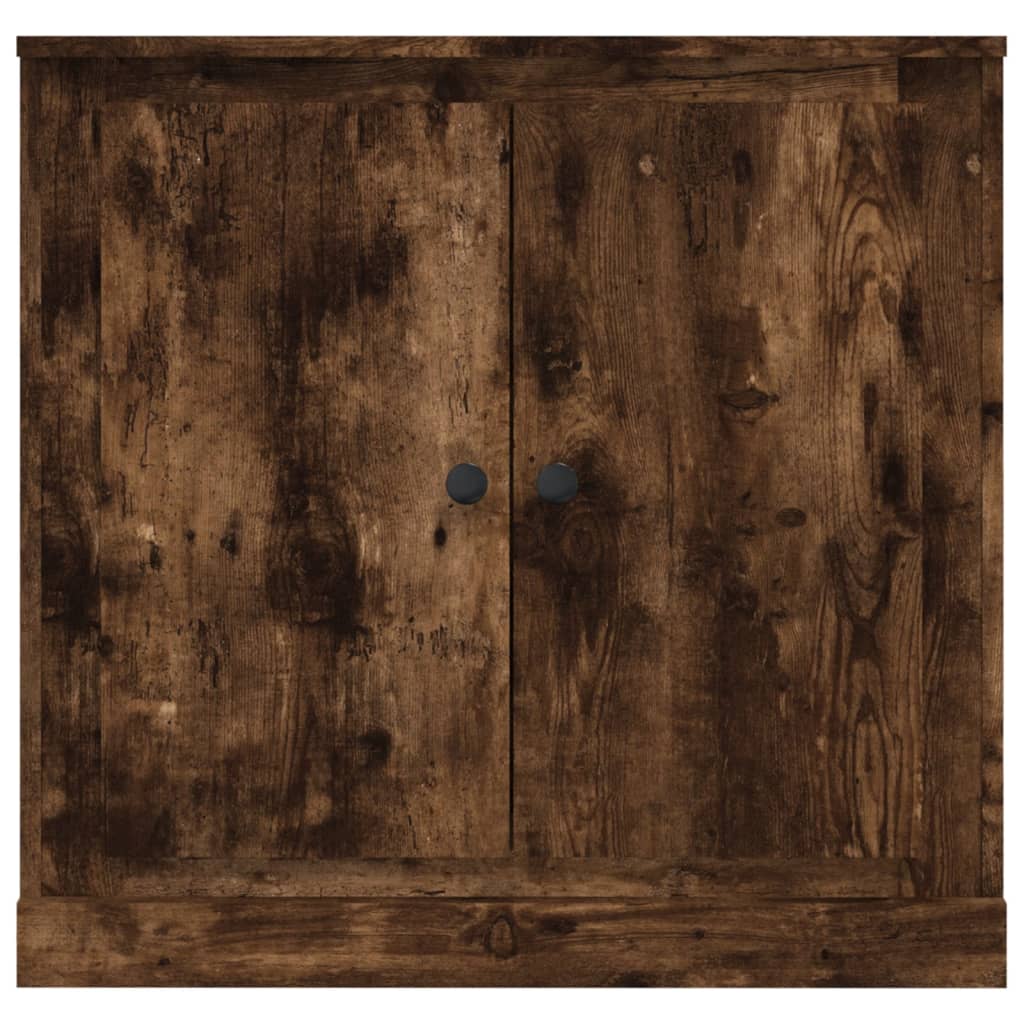 vidaXL Μπουφές Καπνιστή Δρυς 70x35,5x67,5 εκ. από Επεξεργασμένο Ξύλο