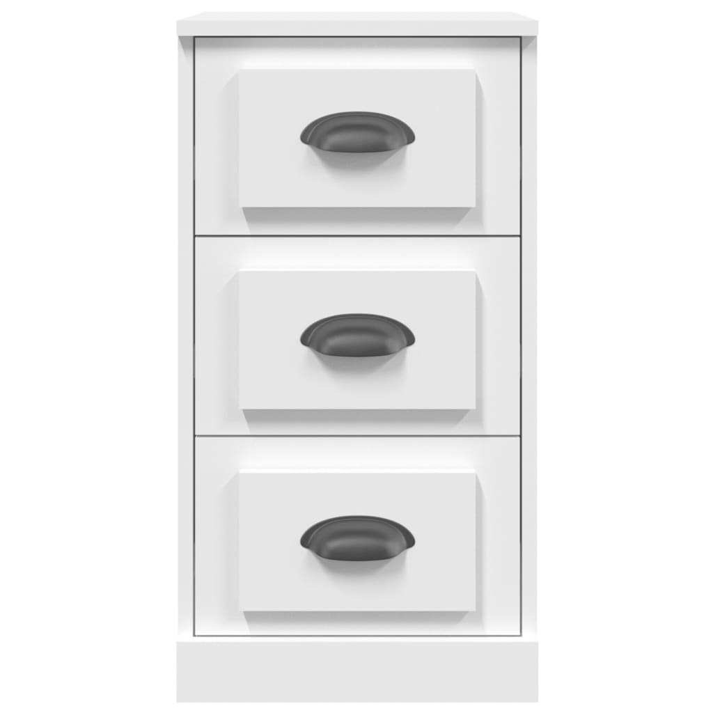 vidaXL Ντουλάπι Λευκό 36 x 35,5 x 67,5 εκ. από Επεξεργασμένο Ξύλο