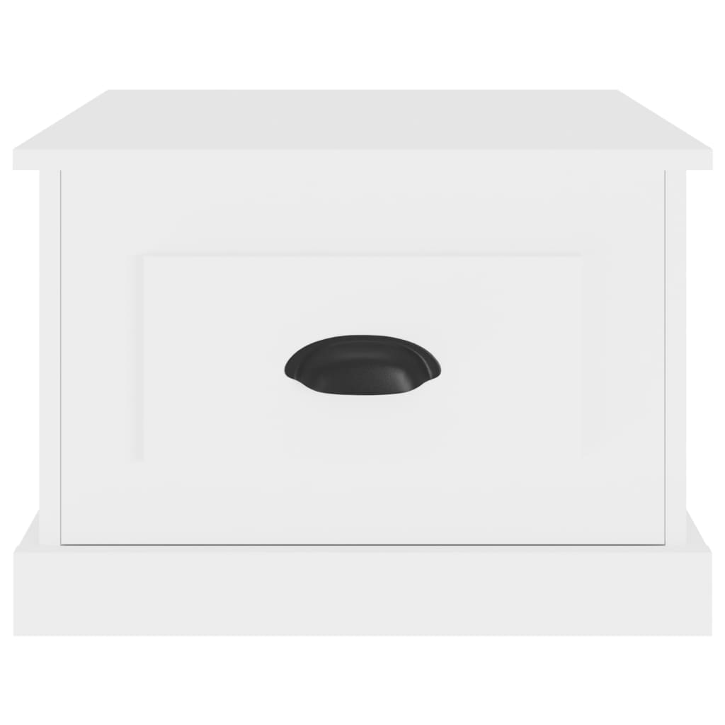 vidaXL Τραπεζάκι Σαλονιού Λευκό 50x50x35 εκ. από Επεξεργασμένο Ξύλο