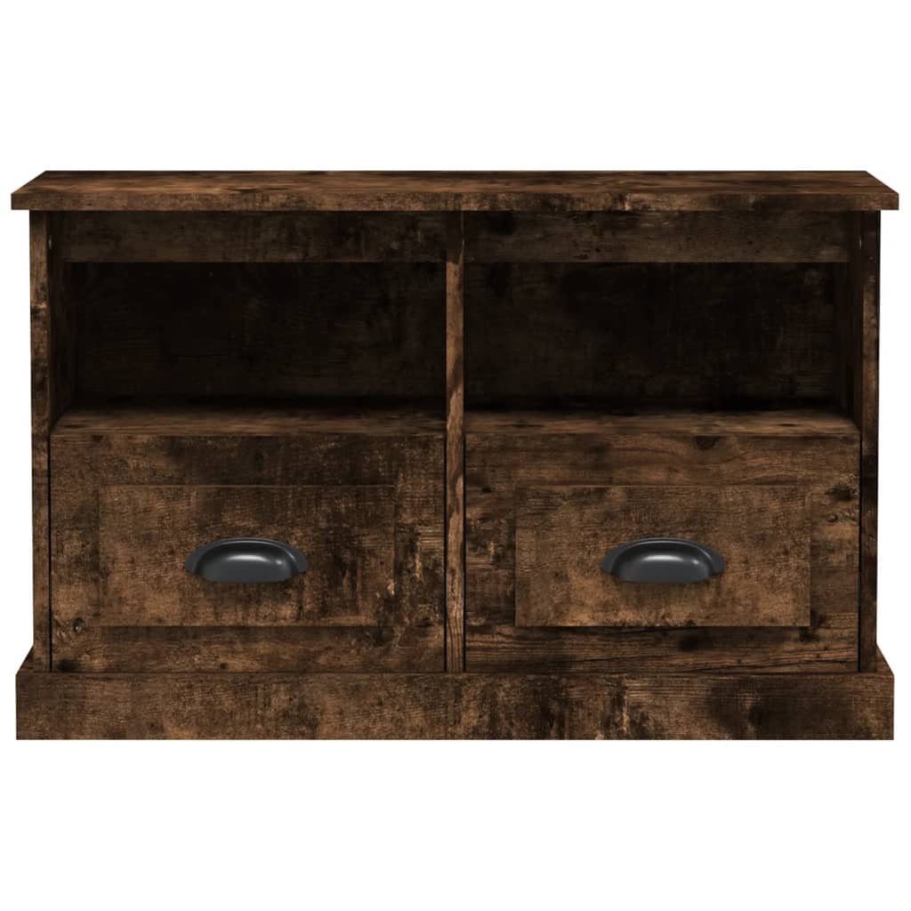 vidaXL Έπιπλο Τηλεόρασης Καπνιστή Δρυς 80x35x50 εκ. Επεξ. Ξύλο