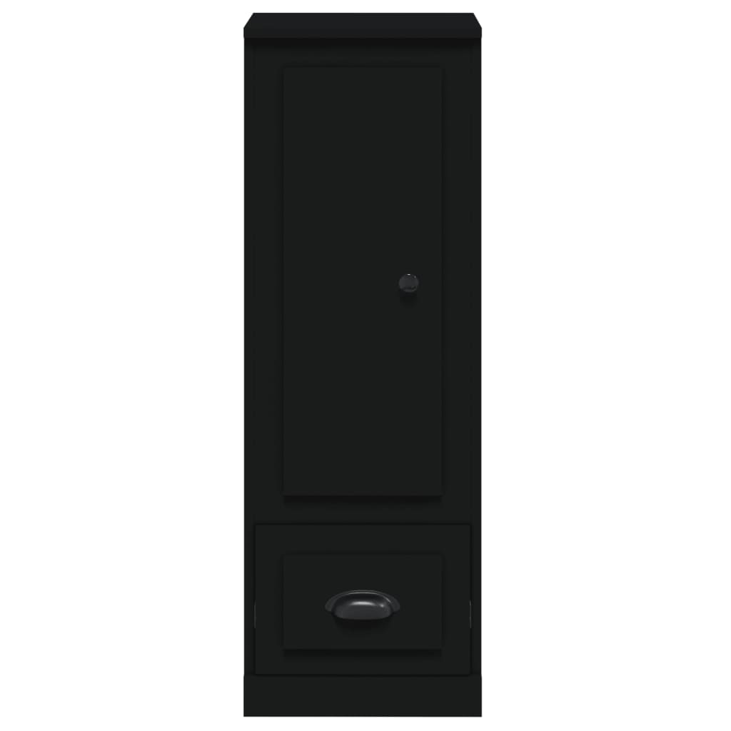 vidaXL Ντουλάπι Μαύρο 36x35,5x103,5 εκ. από Επεξεργασμένο Ξύλο