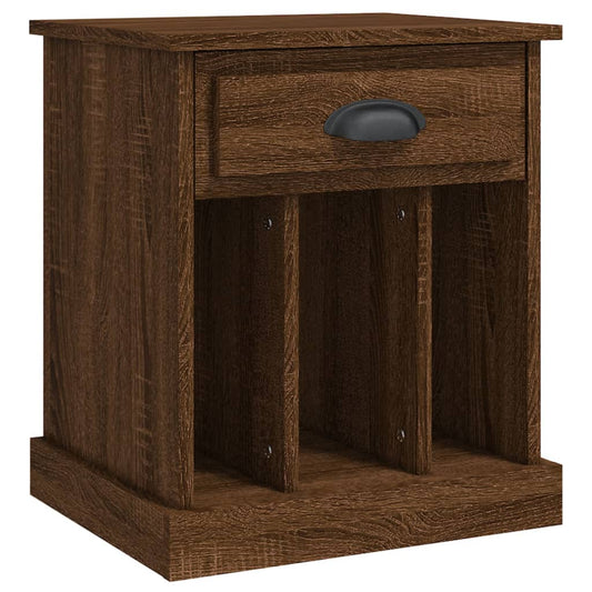 vidaXL Κομοδίνο Καφέ Δρυς 43x36x50 εκ.