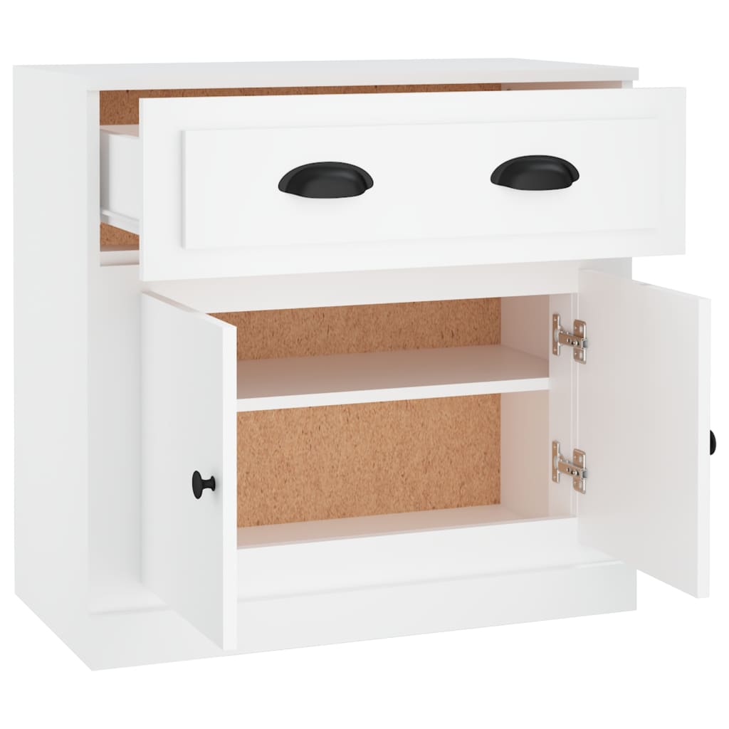 vidaXL Ντουλάπι Λευκό 70 x 35,5 x 67,5 εκ. από Επεξεργασμένο Ξύλο