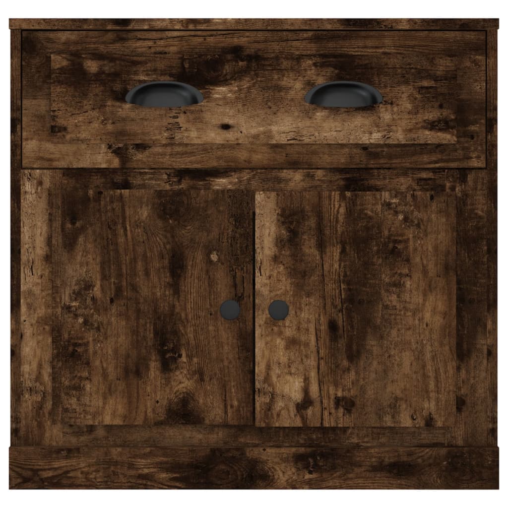 vidaXL Μπουφές Καπνιστή Δρυς 70x35,5x67,5 εκ. από Επεξεργασμένο Ξύλο