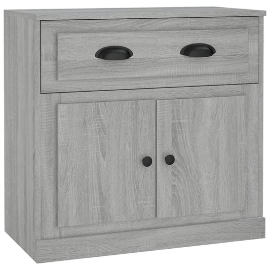 vidaXL Μπουφές Γκρι Sonoma 70x35,5x67,5 εκ. από Επεξεργασμένο Ξύλο