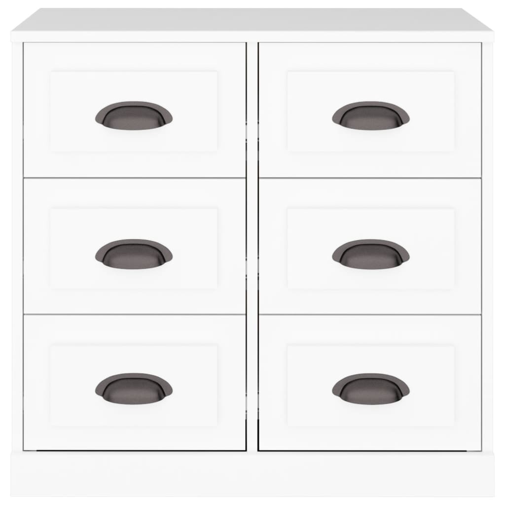 vidaXL Ντουλάπι Λευκό 70 x 35,5 x 67,5 εκ. από Επεξεργασμένο Ξύλο