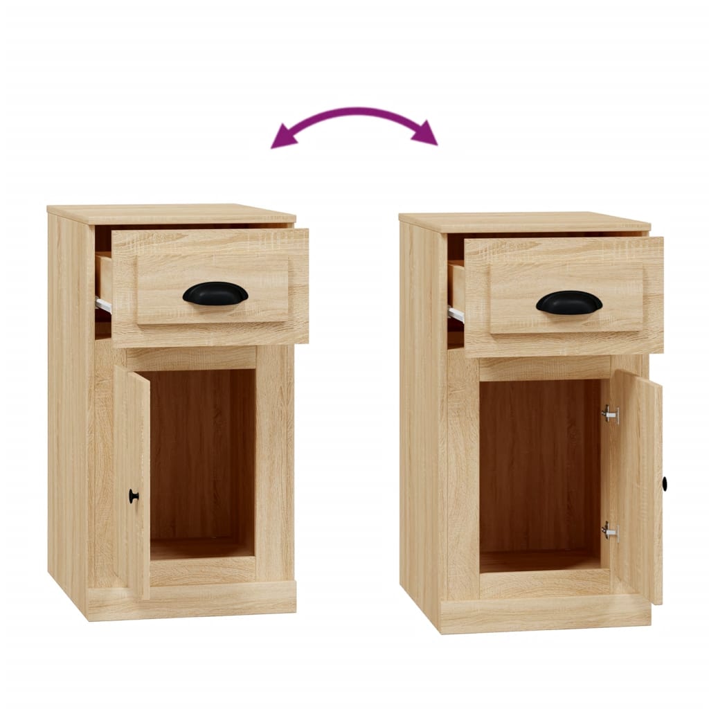 vidaXL Ντουλάπι με Συρτάρι Sonoma Δρυς 40x50x75 εκ. Επεξεργασμένο Ξύλο