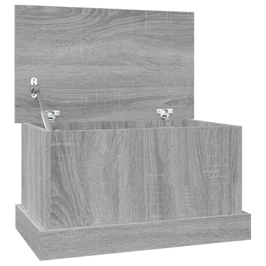 vidaXL Κουτί Αποθήκευσης Γκρι sonoma 50x30x28 εκ. Επεξεργασμένο Ξύλο