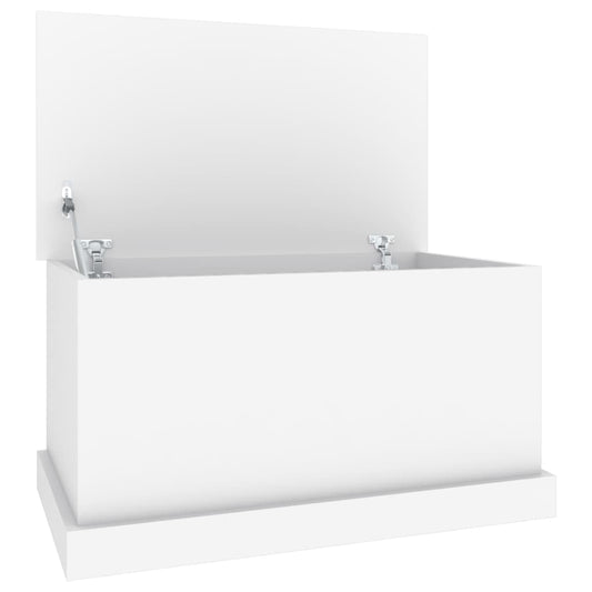 vidaXL Κουτί Αποθήκευσης Λευκό 70x40x38 εκ. από Τεχνητό Ξύλο